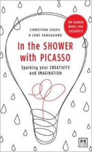 in ter shower with picasso